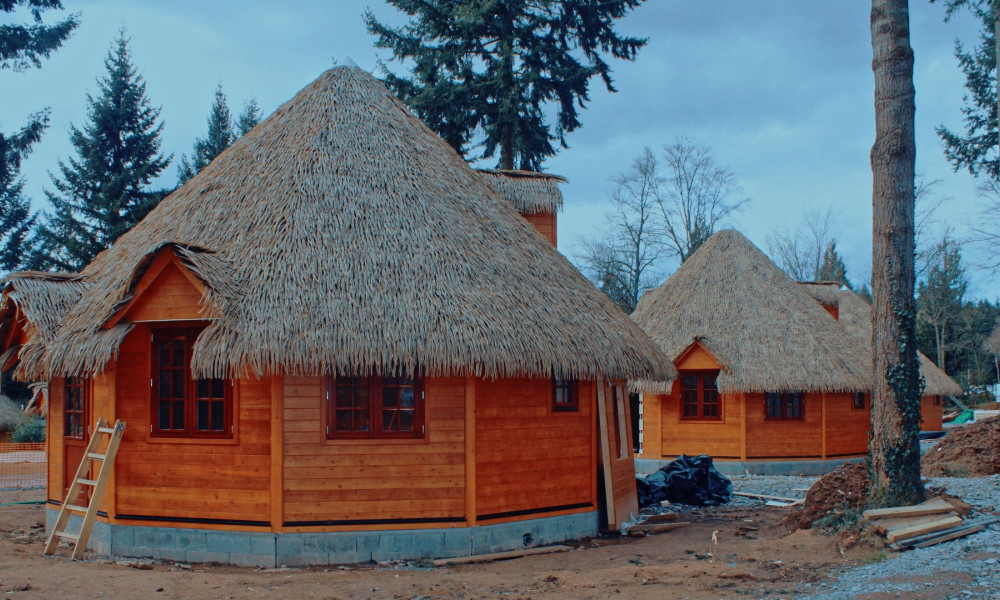 Rekreační dřevostavby ve Francii: Resort Les Ormes