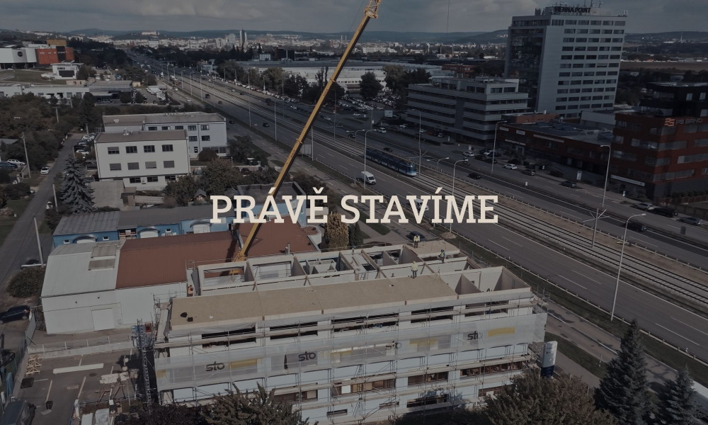 Nástavba 4. patra | 370 m² dřevostavby